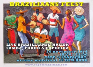 Braziliaans feest Batuque capoeira